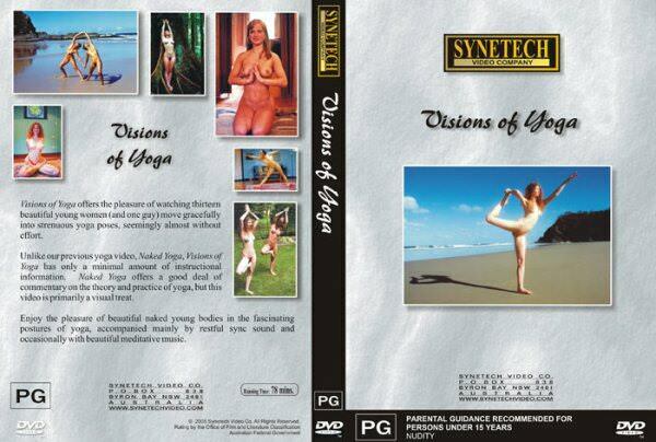 Beautiful young nudists practice yoga Beautiful young nudists practice yoga